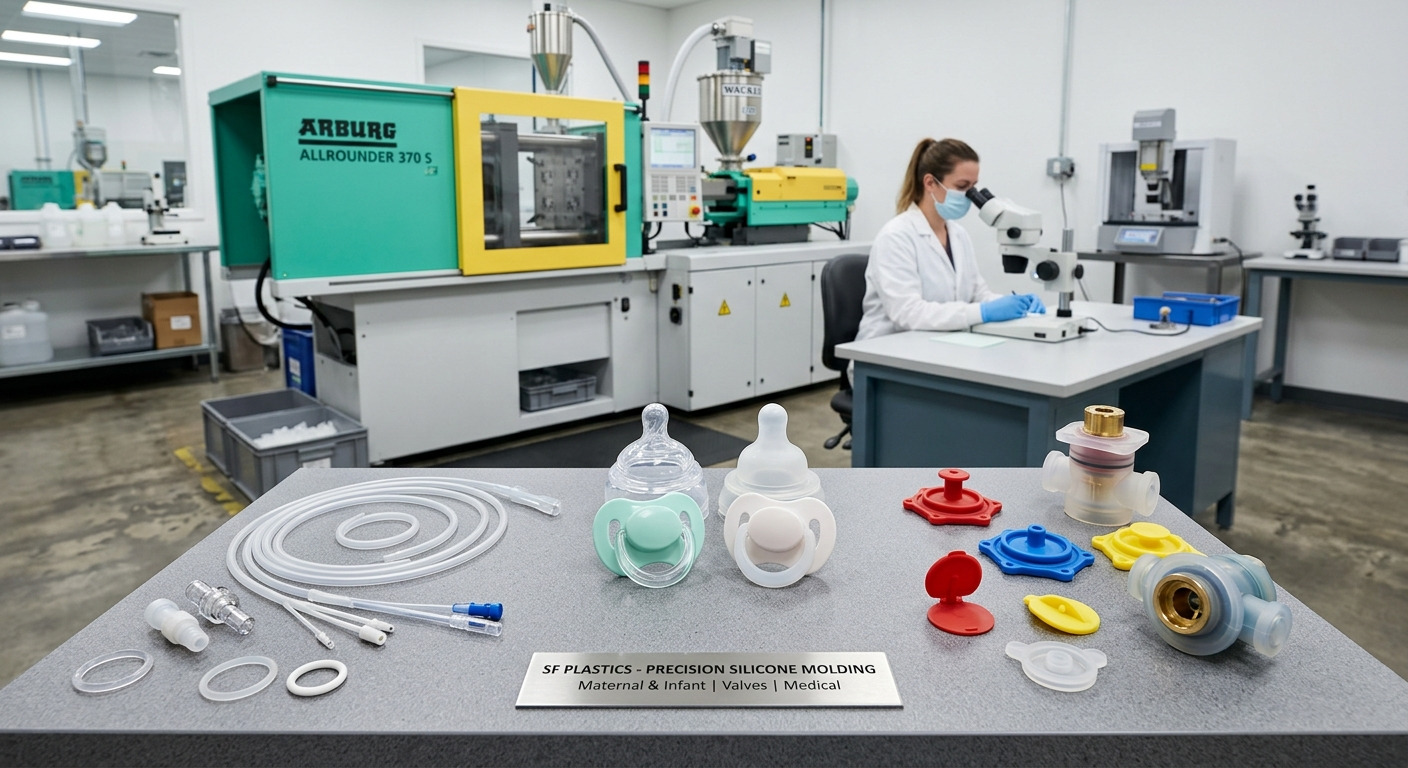 Medical Grade Silicone Parts