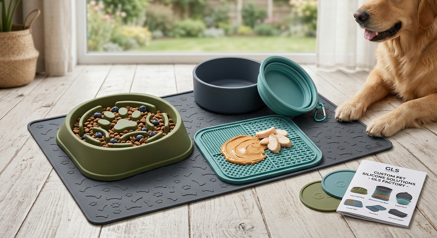 Custom Silicone Pet Bowls & Lick Mats