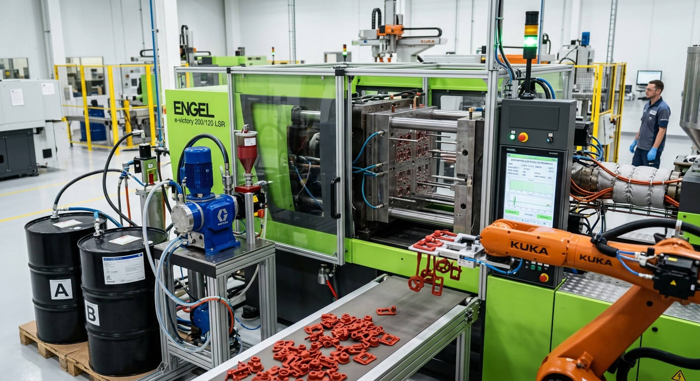 Automated LSR Injection Molding Shop
